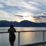 Linnie enjoying sunset