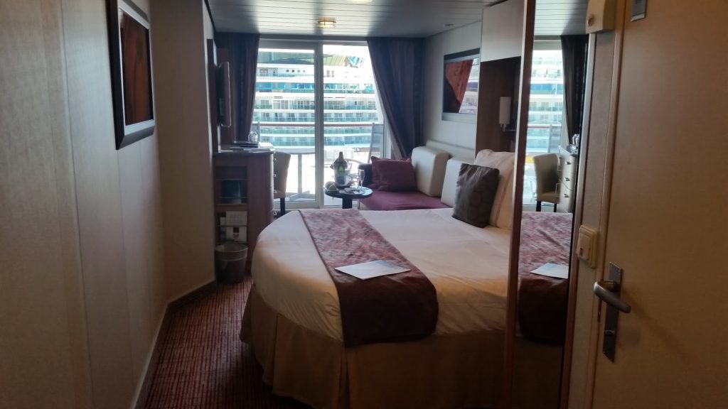 Celebrity Solstice room view