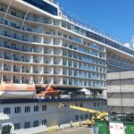 Side view of our ship
