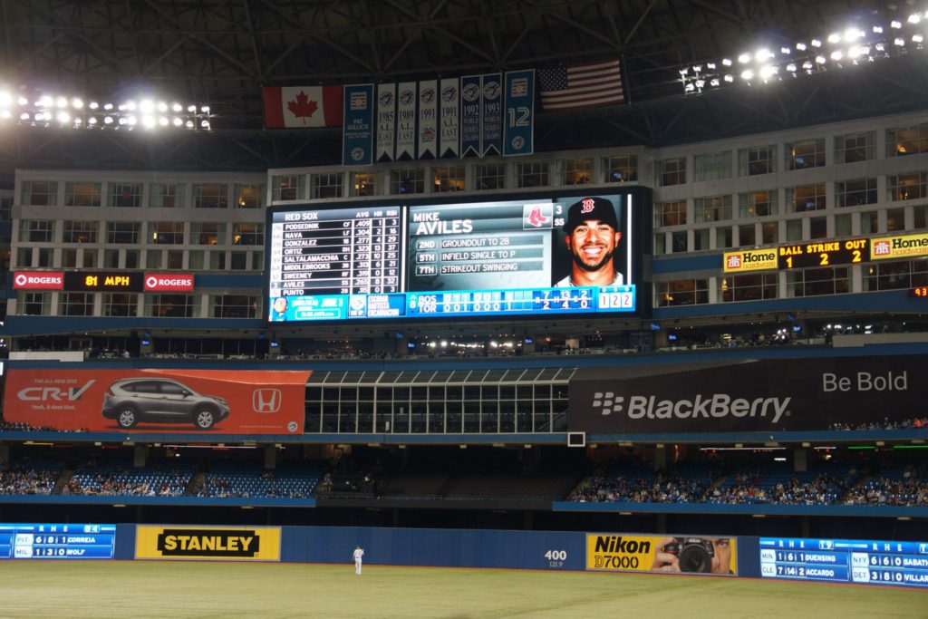 Toronto Blue Jays match