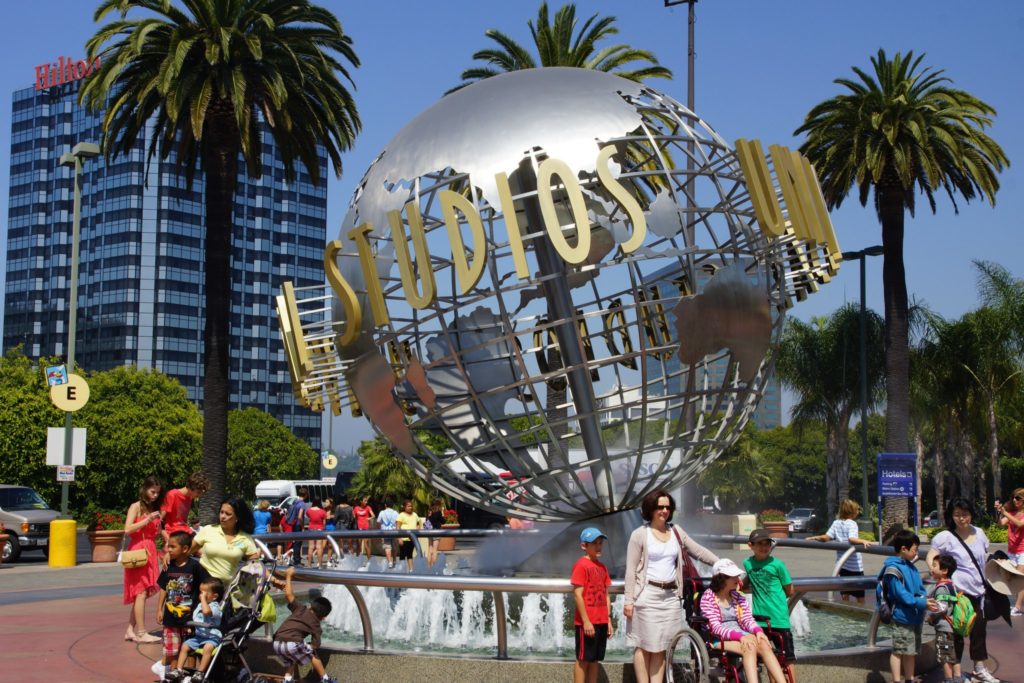 Universal Studios entrance