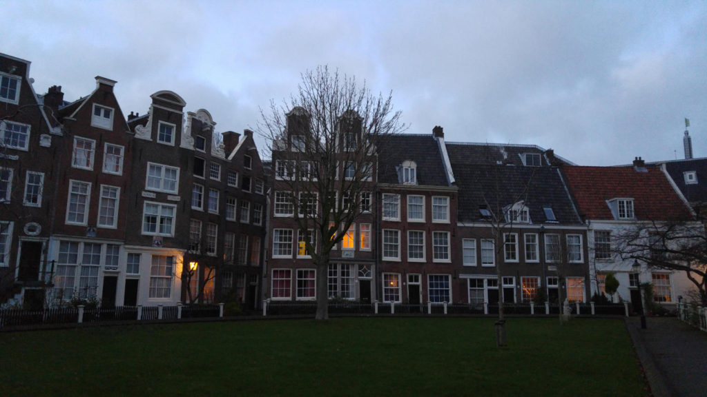 Amsterdam courtyard