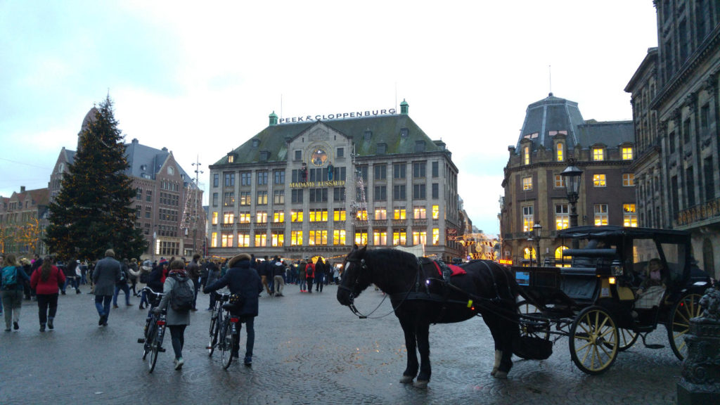 Amsterdam city square
