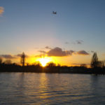 Craven Cottage sunset