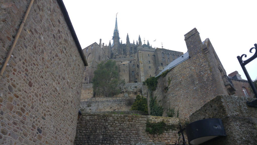 Inside Mont Saint-Michel