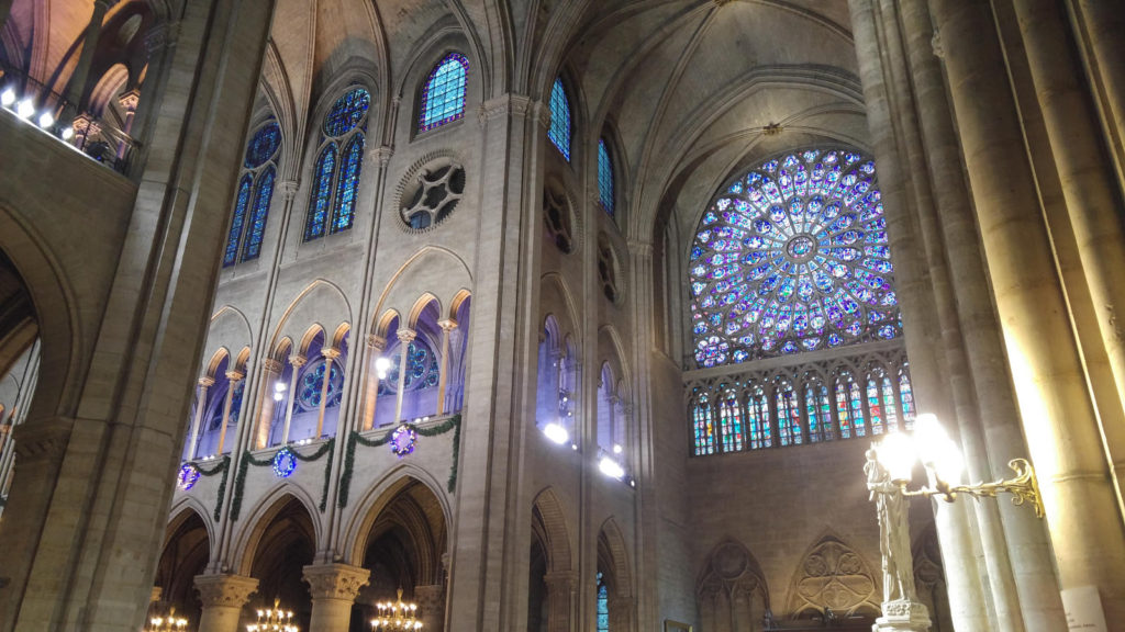 Notre Dame Paris inside