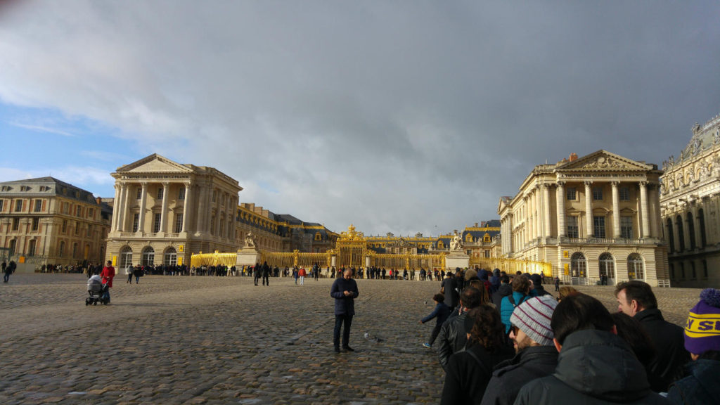 Palace of Versailles queue