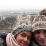 Eiffel Tower selfie view