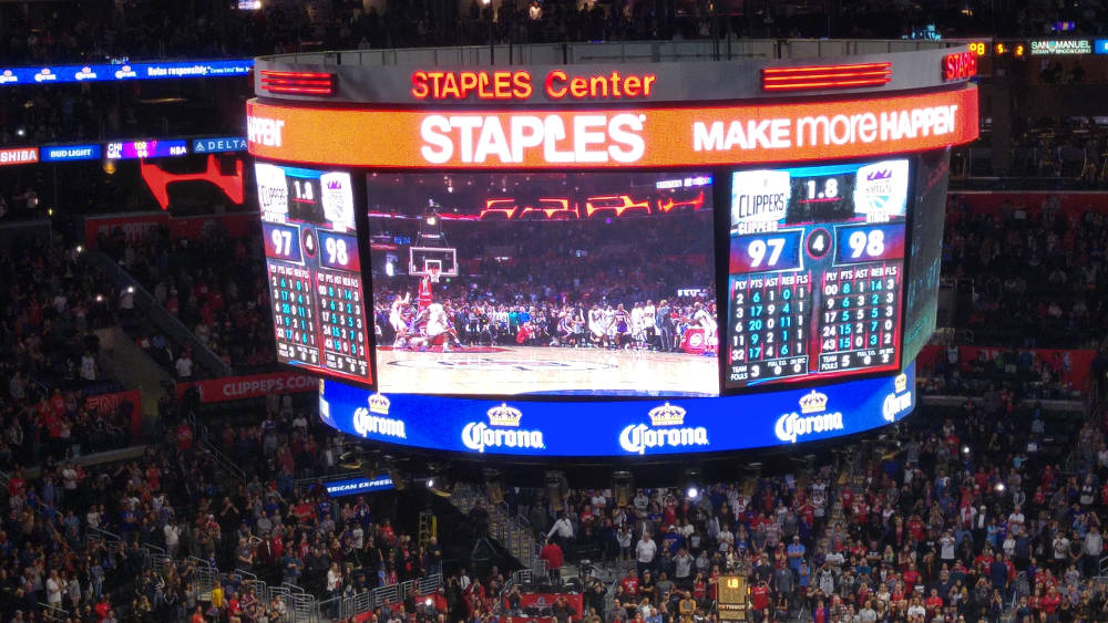 Clippers Kings score