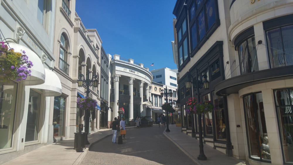 Rodeo Drive shops