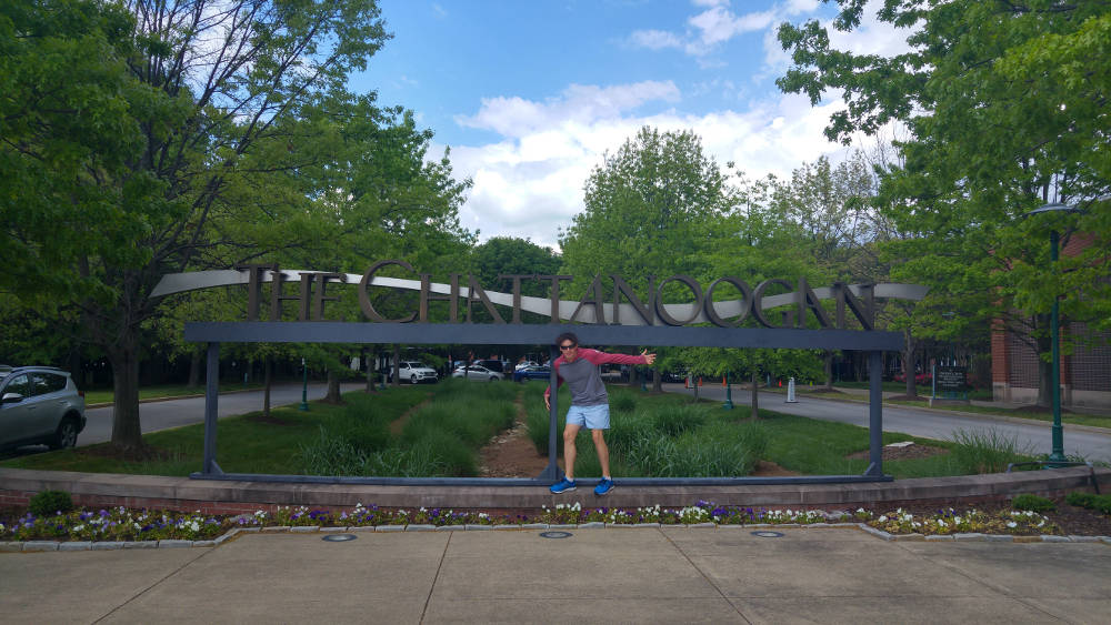 Adam at The Chattanoogan