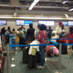 Orlando airport queue