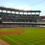 Field view of Atlanta Braves
