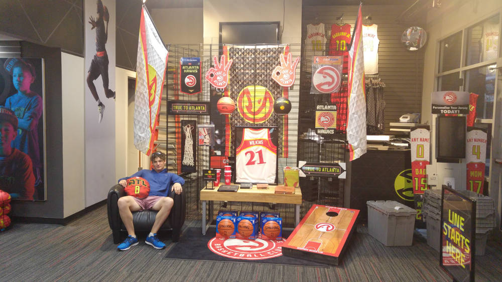Adam at Atlanta Hawks