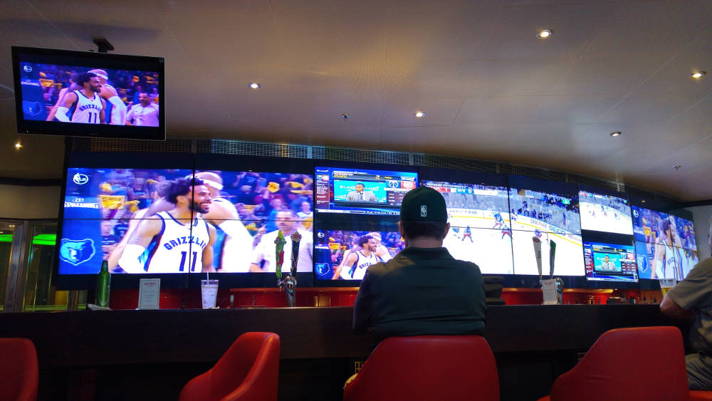 Cruise sports bar