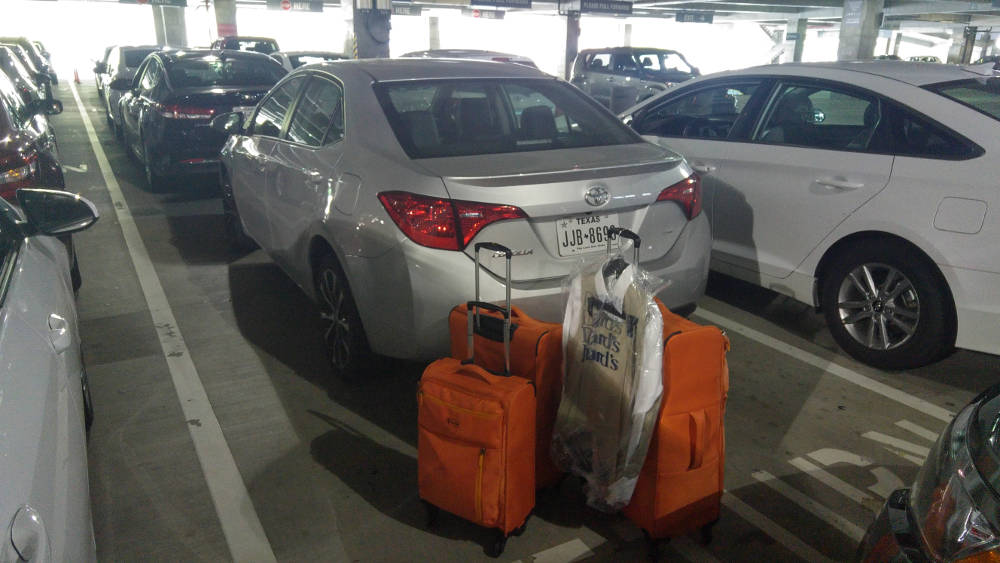 Goodbye car in Atlanta