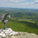 Eagle statue on Rock City