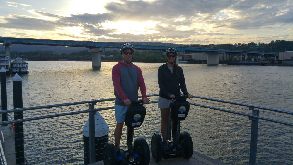 Segway sunset photo