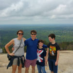 Stone Mountain with new friends