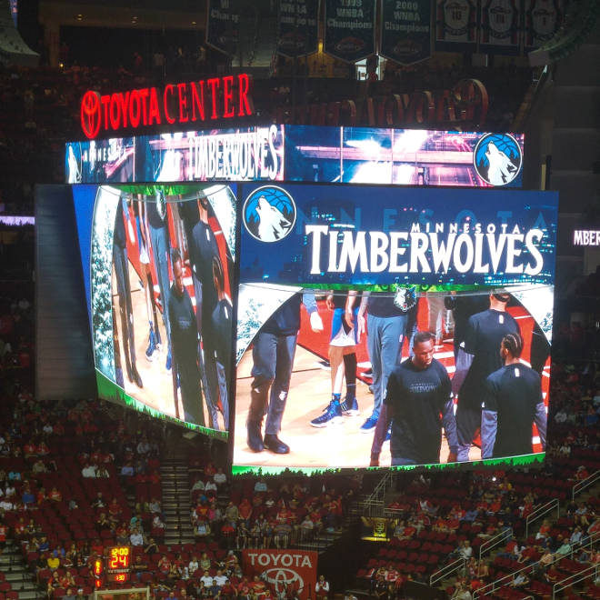 Timberwolves @ Houston