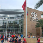Outside Toyota Center