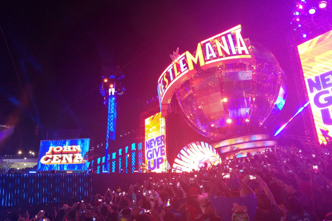 Wrestlemania 33 header