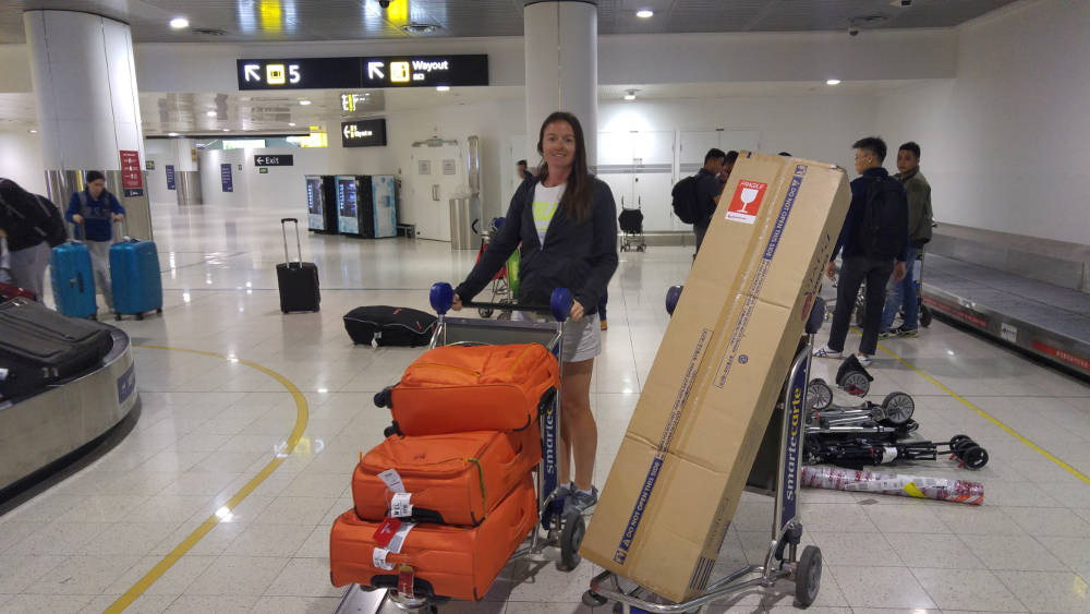 Back home luggage