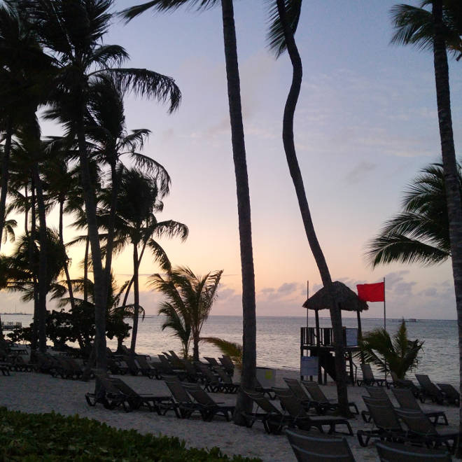 Bavaro night sunset