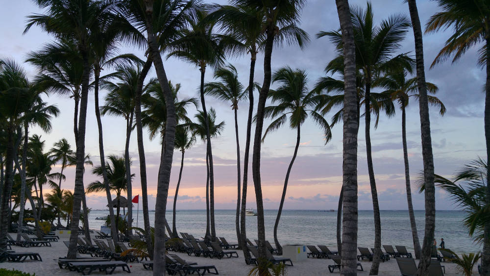 Beach at sunset again