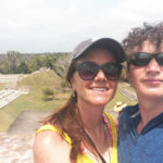 Belize ruins selfie