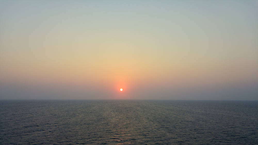 Belize sunset