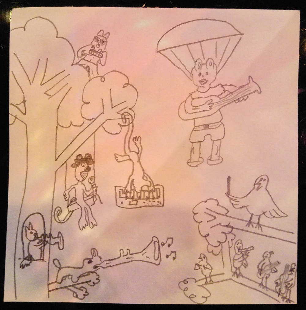 Carnival Glory drawing
