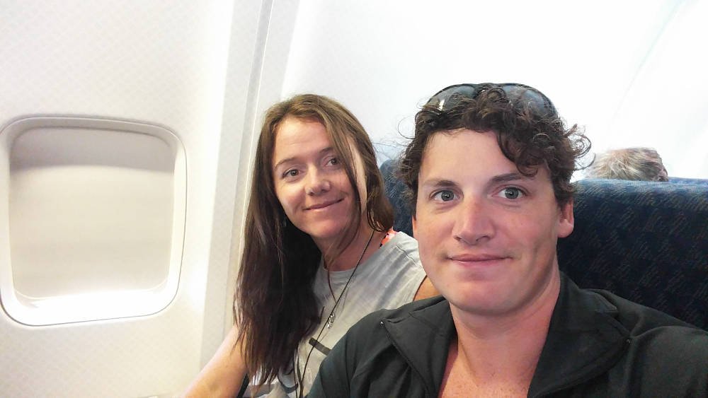 Flying to Punta Cana