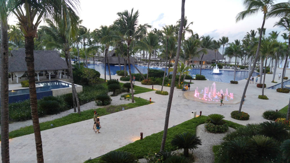 Fountain area