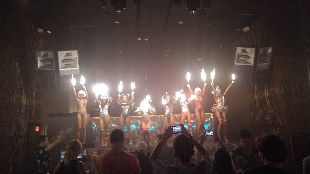 Hens night dancers