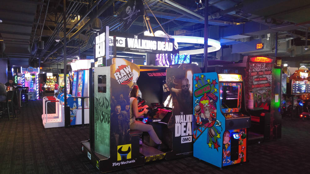 Linnie at Hollywood Dave & Busters