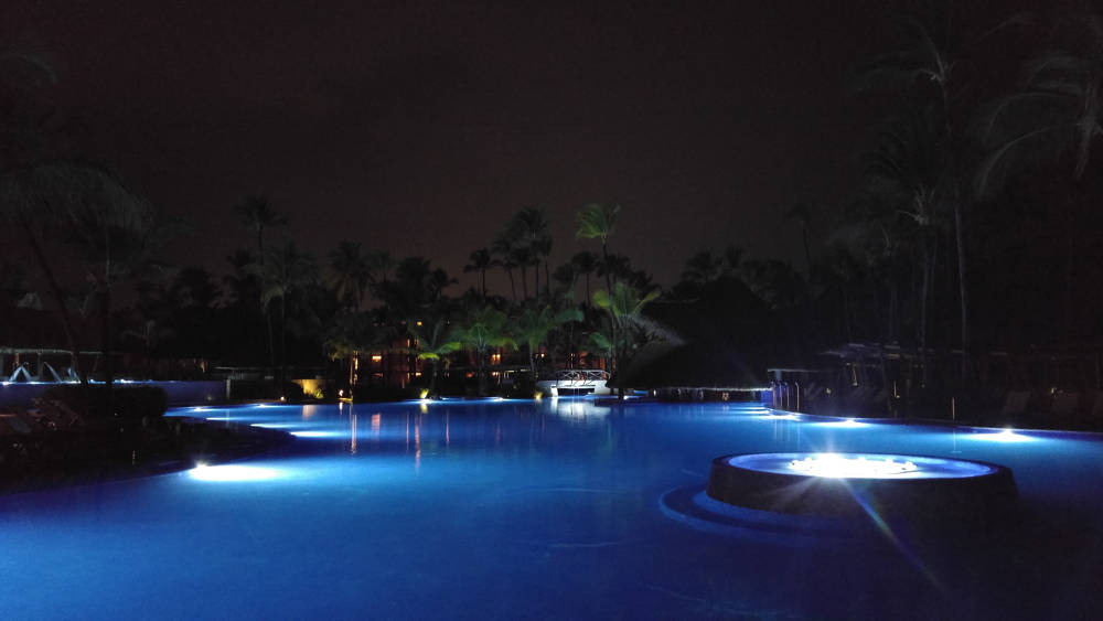 Night pool at Bavaro Beach