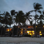 Bavaro Beach suite at night