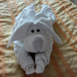Towel puppy