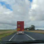 Slow truck in Adelaide