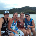 With Aaron & Fiona in Thailand