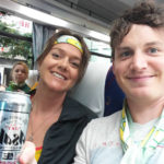 On the Socceroos bus