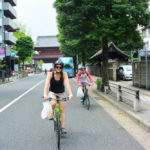 Biking with lunch