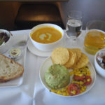 Business Class food
