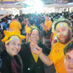 Entering Saitama STadium
