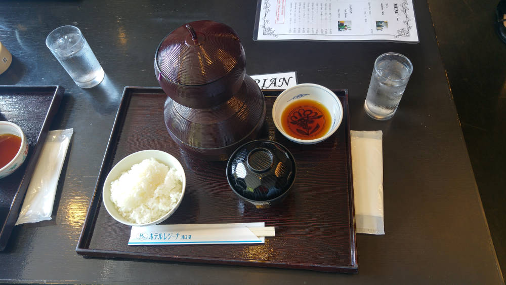 Mt Fuji lunch