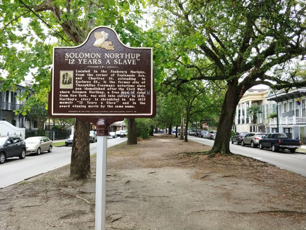 Solomon Northup sign