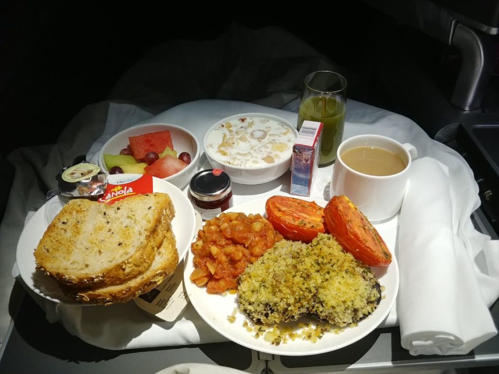 Qantas food