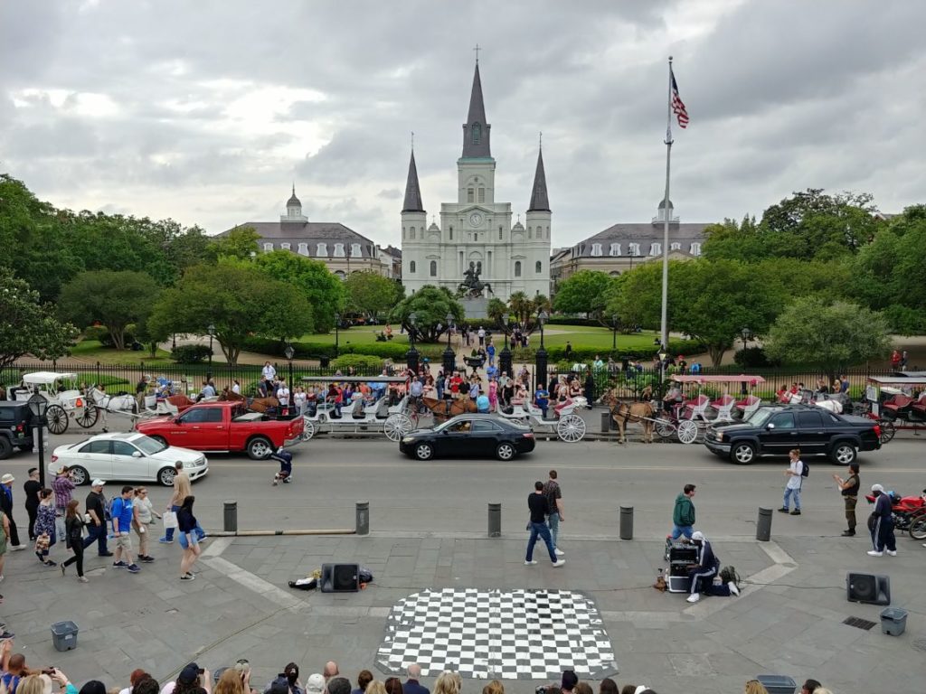 Jackson Square street performers