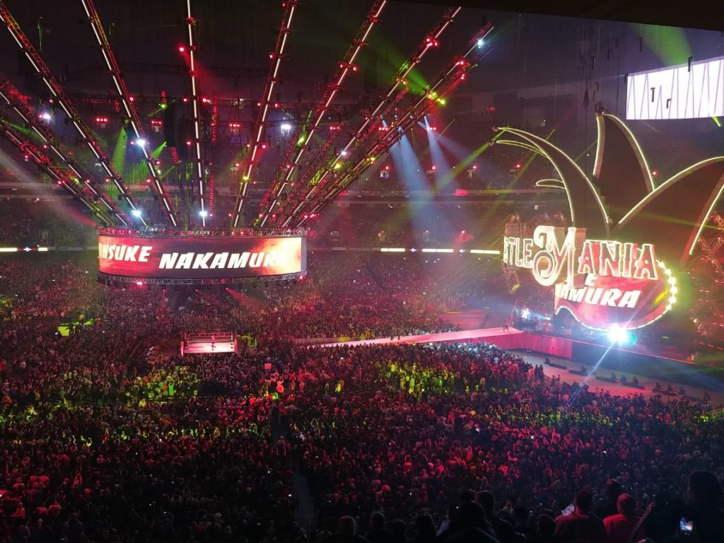 Shinsuke Nakamura entranec